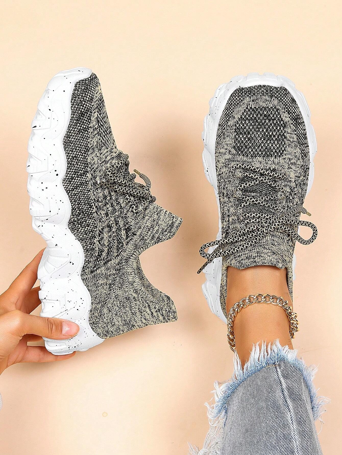 ⏰Mother's Day Special-$16.99💥Women Lace-Up Front Chunky Breathable Mesh Sneakers