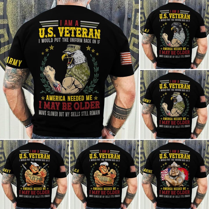 Premium I Am A U.S Veteran T-Shirt