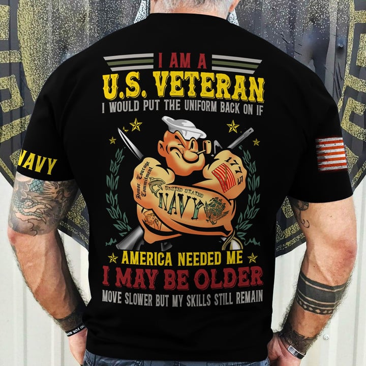 Premium I Am A U.S Veteran T-Shirt