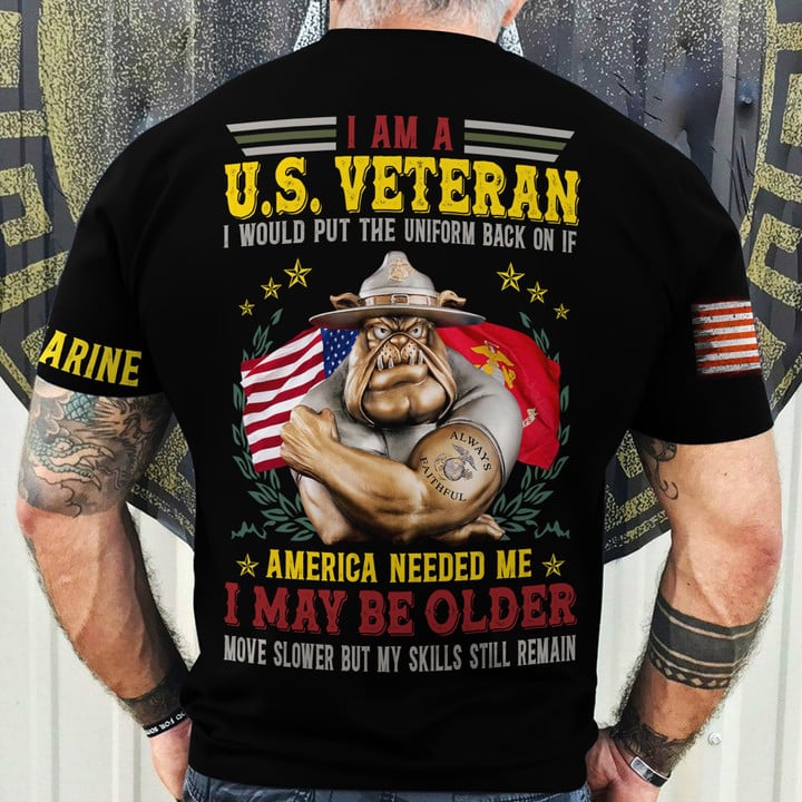 Premium I Am A U.S Veteran T-Shirt