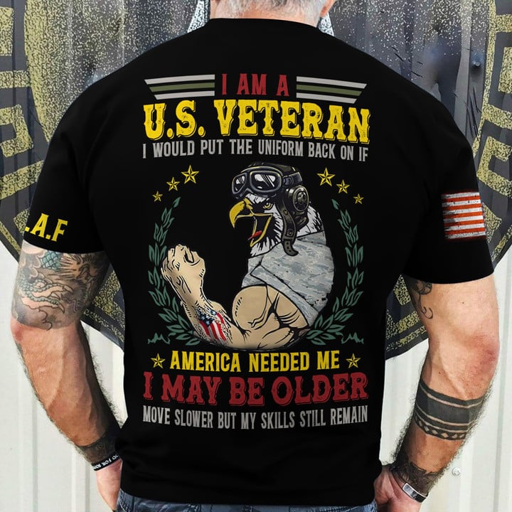 Premium I Am A U.S Veteran T-Shirt