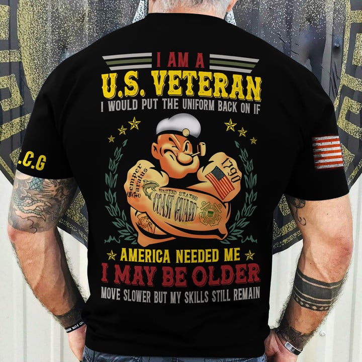 Premium I Am A U.S Veteran T-Shirt