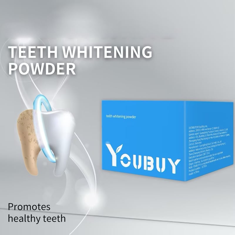 ⏰Only $9.99 Last Day Promotion!⏰Teeth Whitening Powder | Whitening and Stain Removal