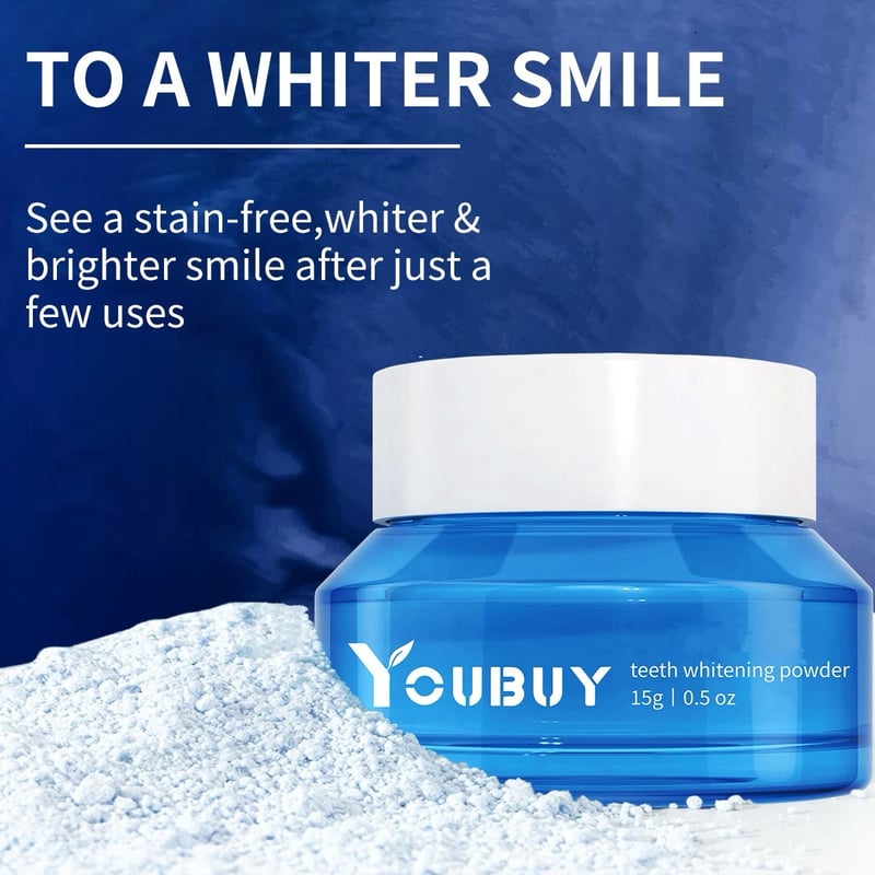 ⏰Only $9.99 Last Day Promotion!⏰Teeth Whitening Powder | Whitening and Stain Removal
