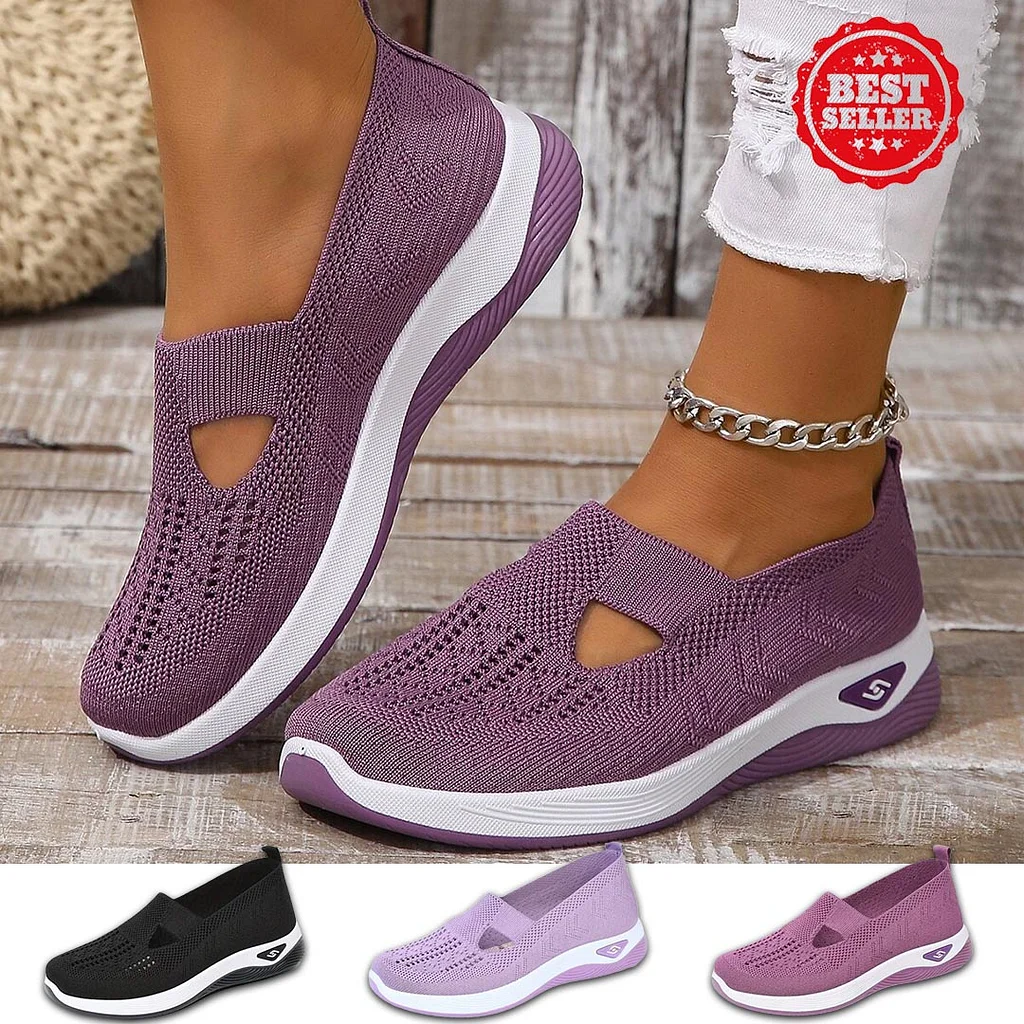 ⏰Clearance Sale💥Women's Woven Orthopedic Breathable Soft Shoes