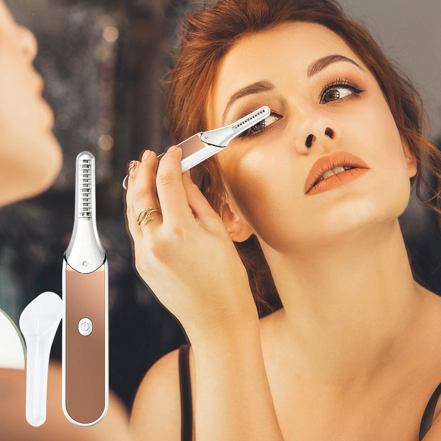 💥New Year's Sale 60% OFF💥Electric And Electrothermal Curling Eyelash Curler 👁️‍🗨️