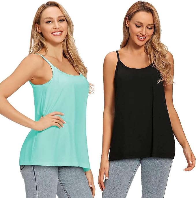 2025 New Arrival 49% OFF-Loose-fitting Tank Top With Built-in Bra