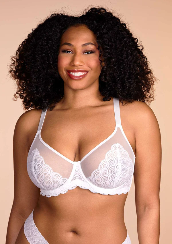 🚨Black Friday Sale🔥Mermaid Scales Lace Underwire Bra