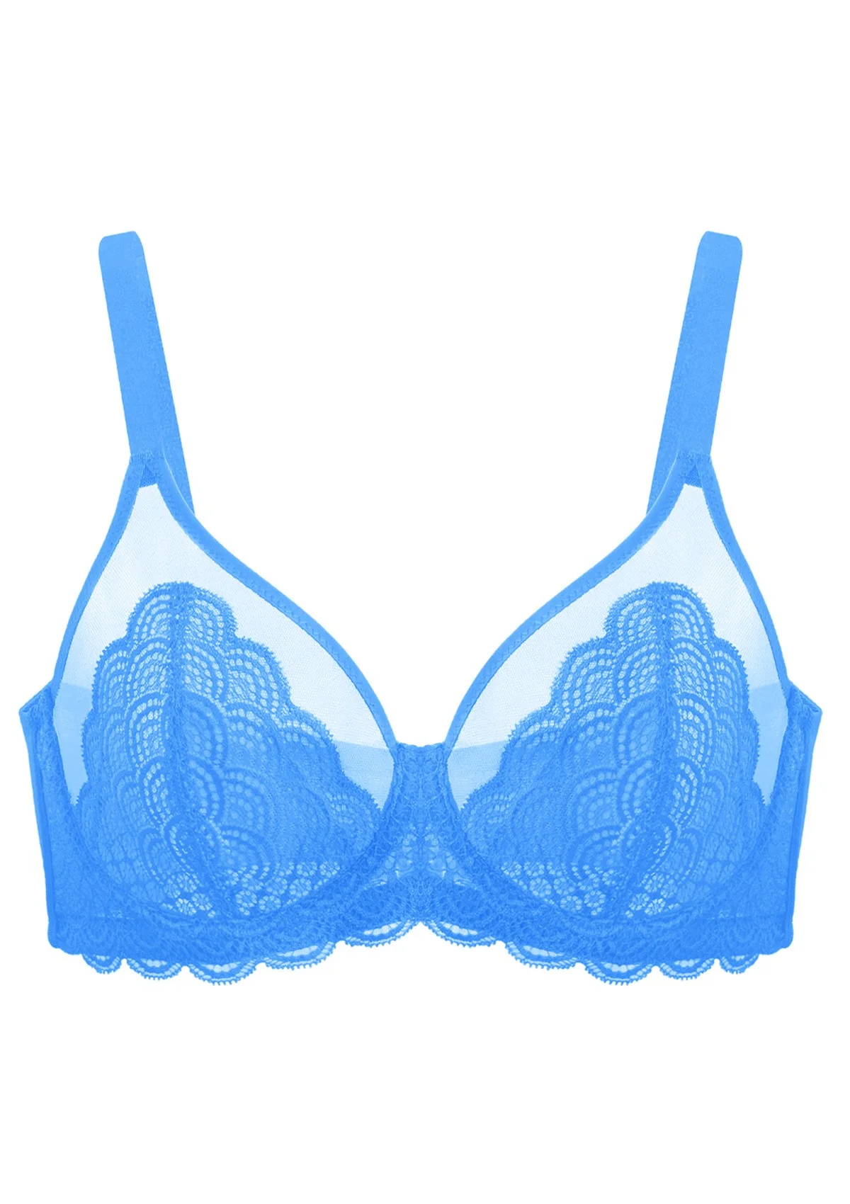 🚨Black Friday Sale🔥Mermaid Scales Lace Underwire Bra