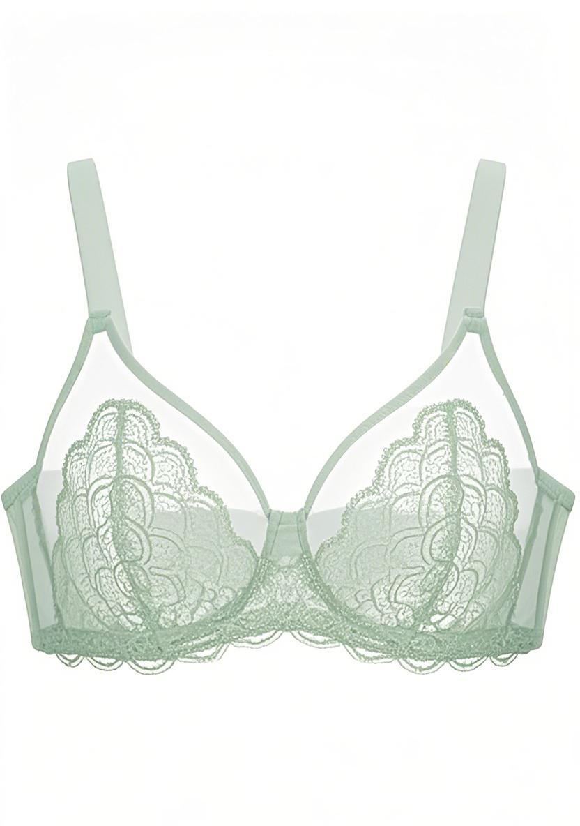🚨Black Friday Sale🔥Mermaid Scales Lace Underwire Bra