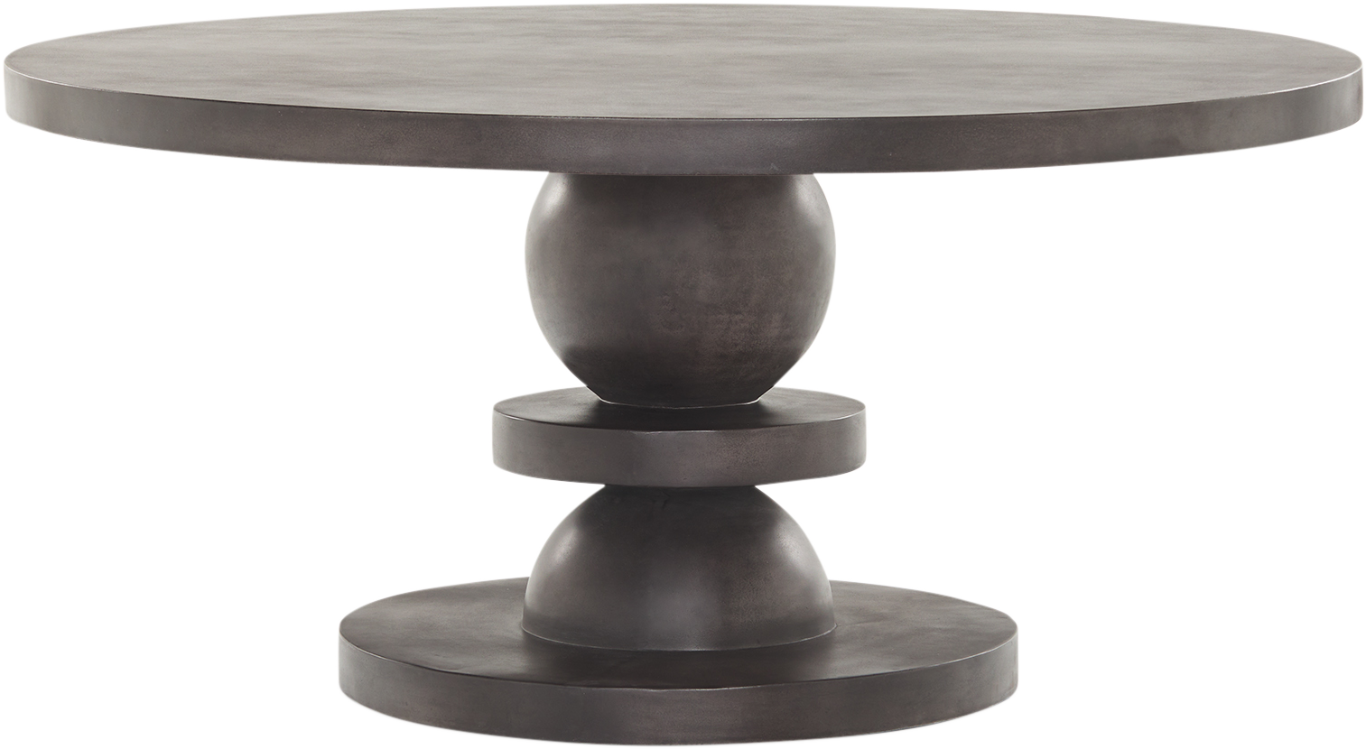 Oliver Concrete Round Dining Table 55" Topdeals