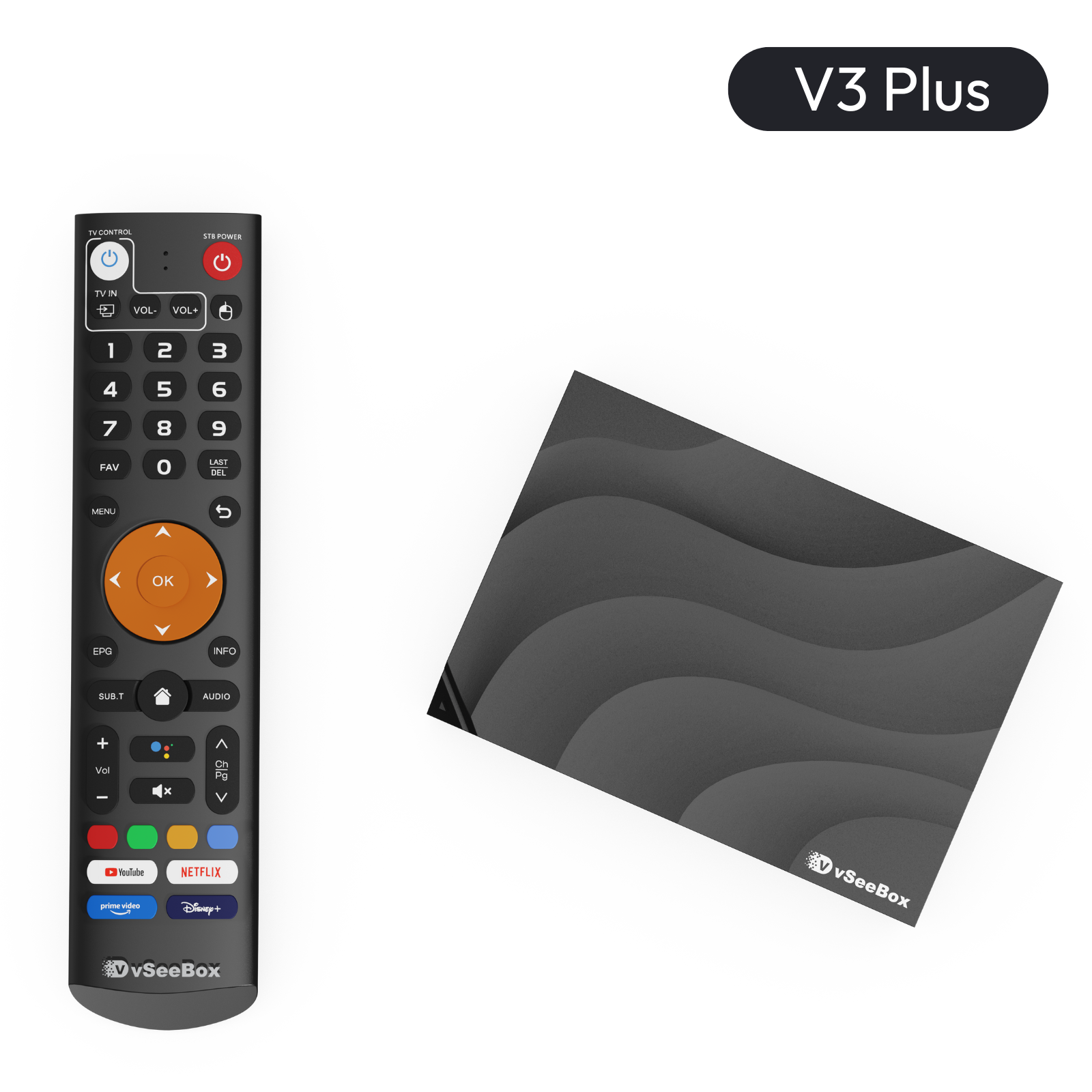 vSeeBox V3 PLUS Android TV Box (2025 Hot Version)