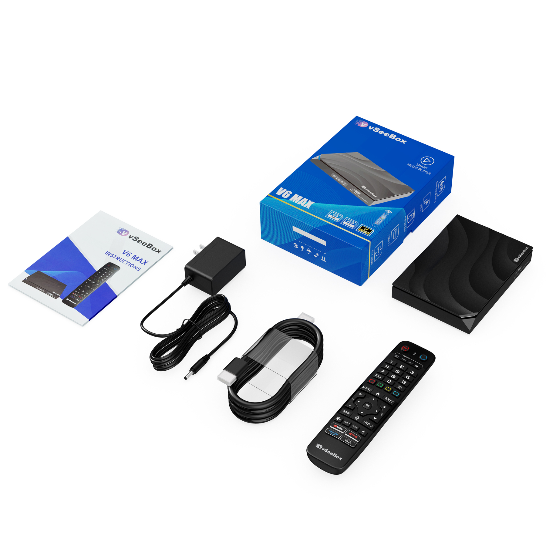 vSeeBox V6 Max Android TV Box （Hot Version）