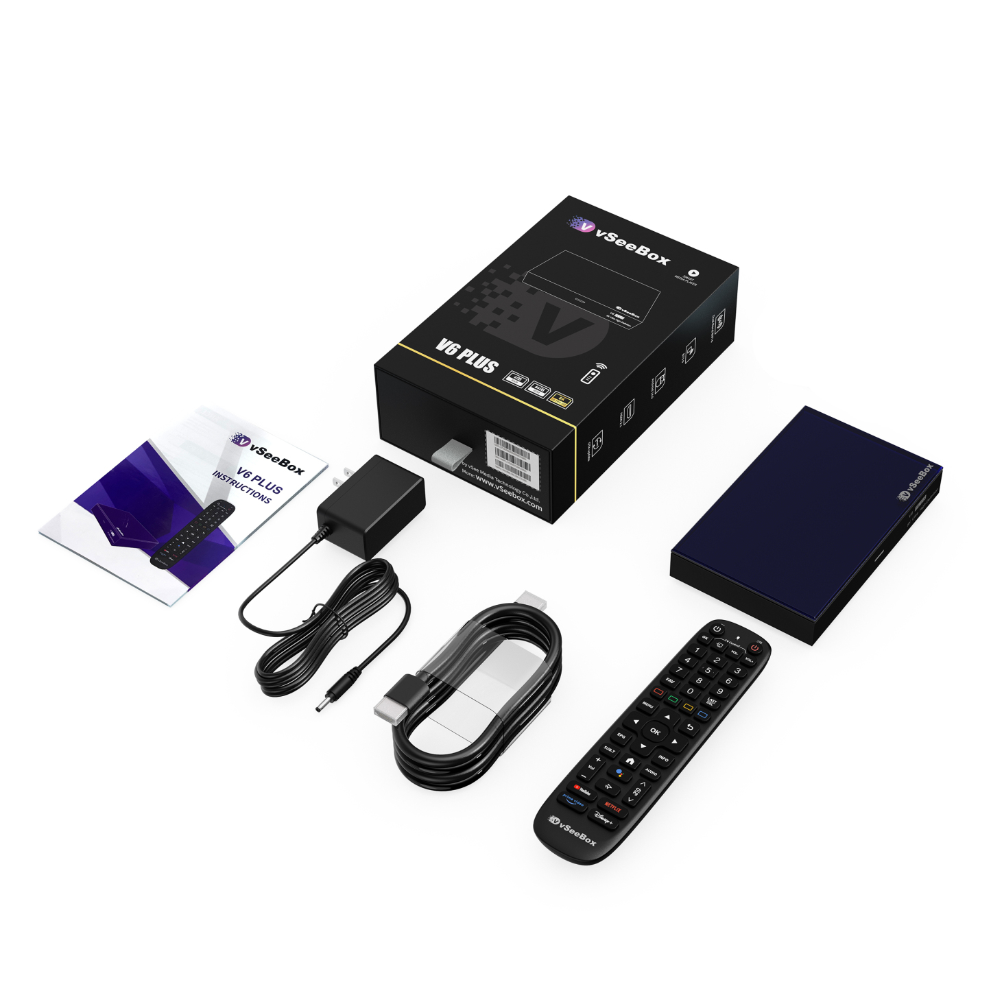vSeeBox V6 Plus Android TV Box（Limited Version）