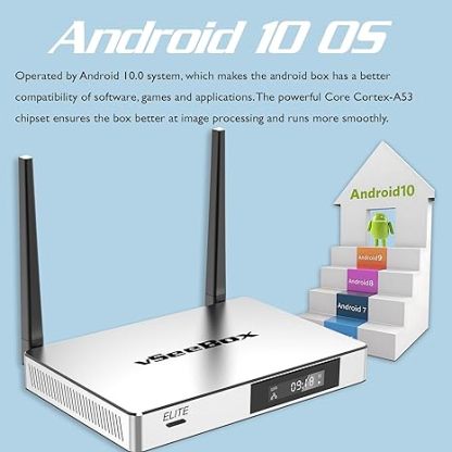 vSeeBox Elite Android TV Box (Exclusive Channels)
