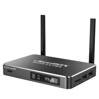 vSeeBox Elite Ultra Android TV Box (New & Exclusive Channels)