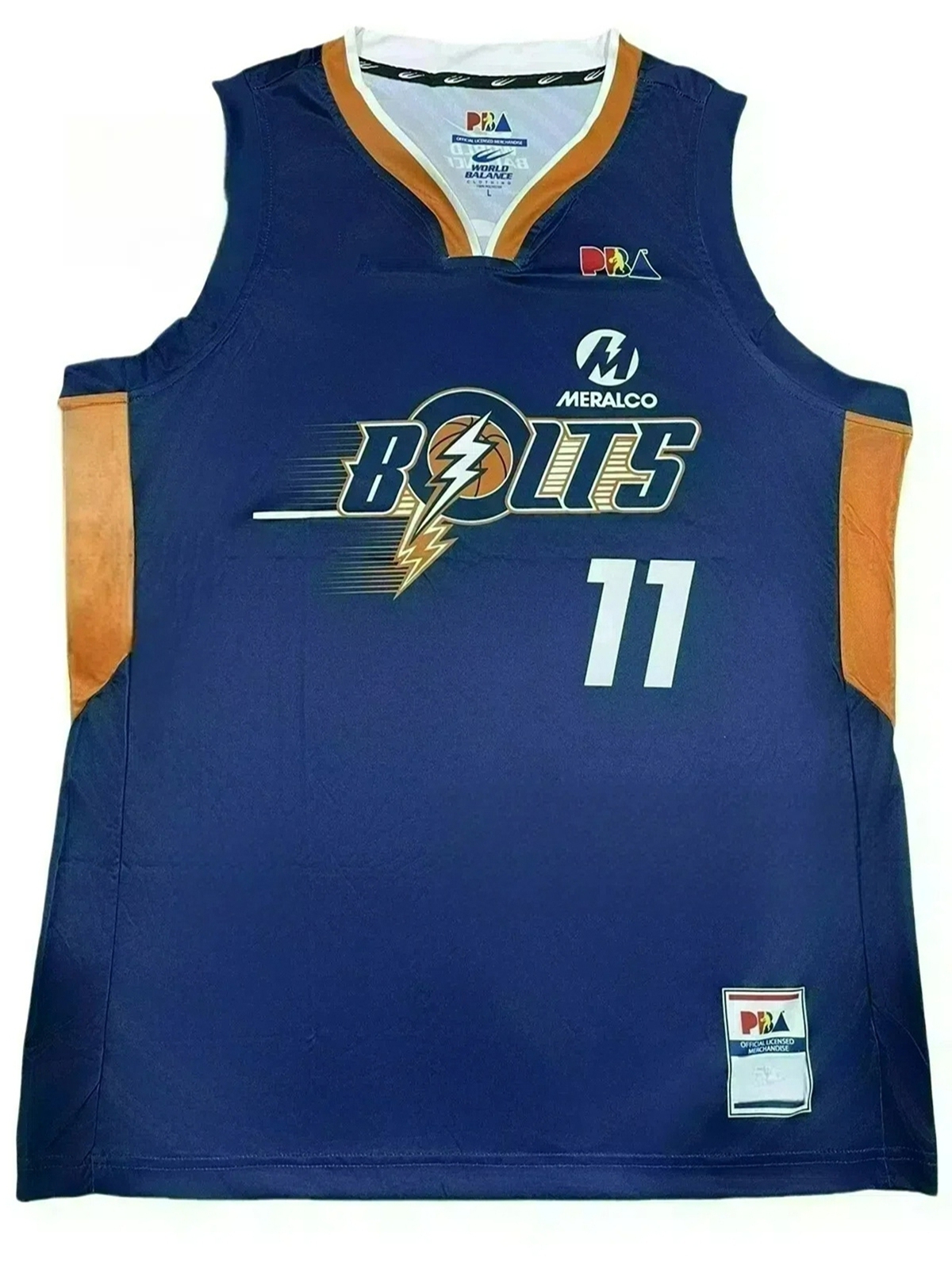 Meralco Bolts jersy