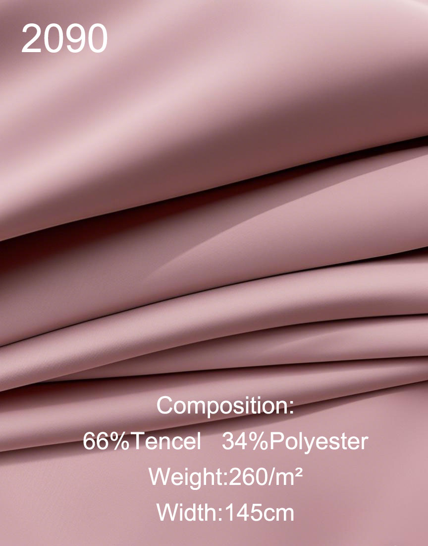 Tencel/Cotton-Linen-Wool Blend