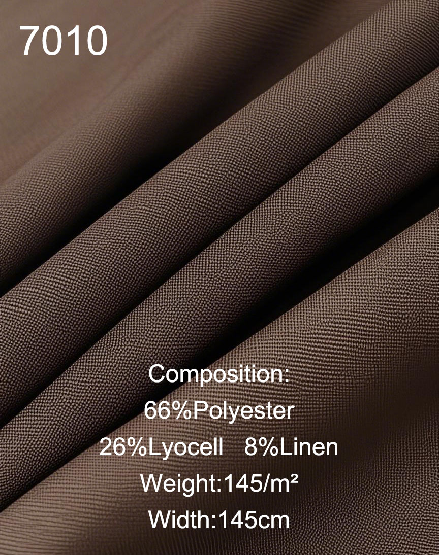 Tencel/Cotton-Linen-Wool Blend