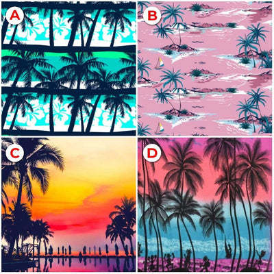 Custom Made Hawaiian Shirts with Girlfriend Face Australia Coconut Tree Personalized Photo Tropical Aloha Shirt-ilovevango