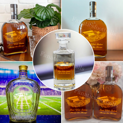 Davis Wade Stadium Whiskey Bottles-Gifts For Sports Lovers