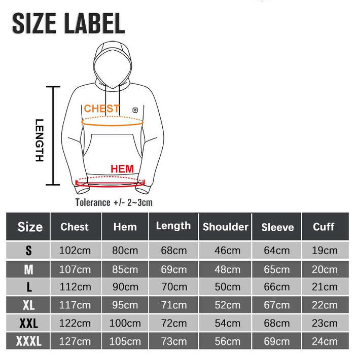 Unisex Heated Hoodie