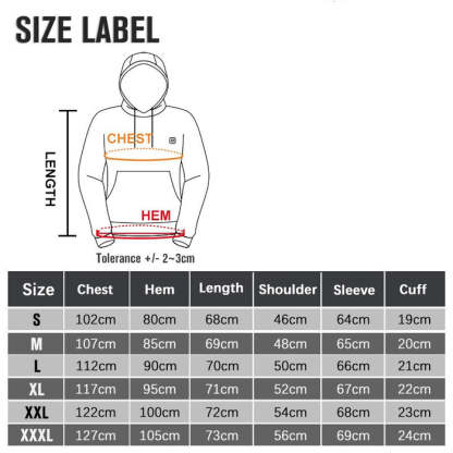 Unisex Heated Hoodie