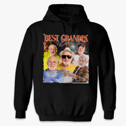 Custom Photo Best Grandpa Ever - Family Personalized