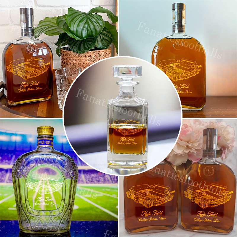 Kyle Field Whiskey Bottles-Gifts For Sports Lovers
