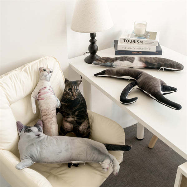Ugly Pet Pillow Custom 3D Pet Portrait Throw Pillow
