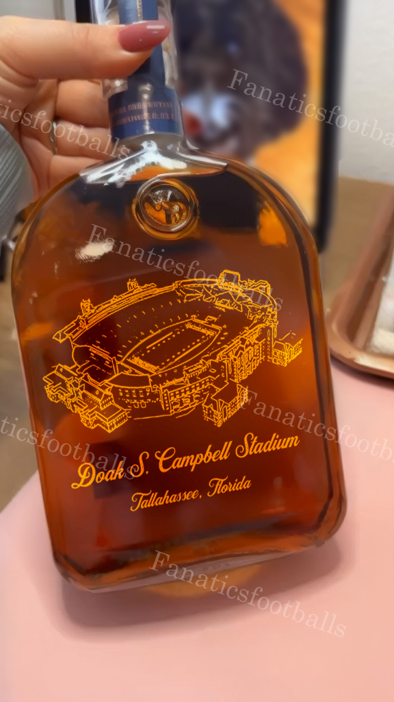 Doak Campbell Stadium Whiskey Bottles-Gifts For Sports Lovers