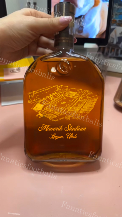 Maverik Stadium Whiskey Bottles-Gifts For Sports Lovers