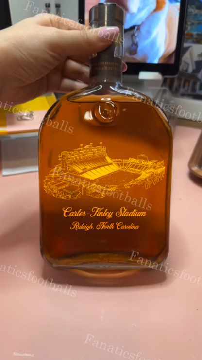 Carter–Finley Stadium Whiskey Bottles-Gifts For Sports Lovers
