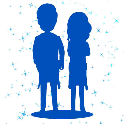 Fully Customizable 2 People Custom Bobblehead