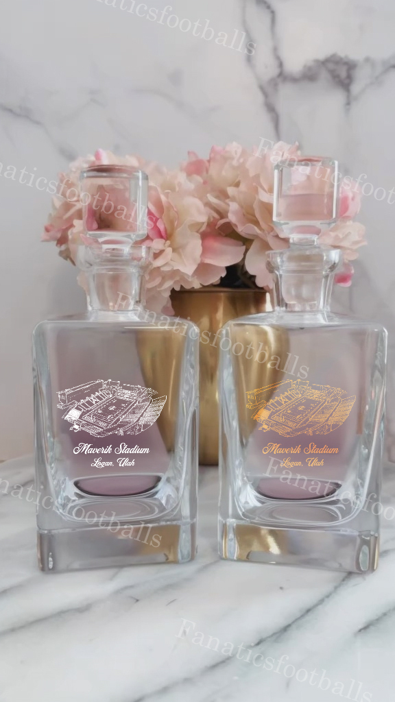 Maverik Stadium Whiskey Bottles-Gifts For Sports Lovers