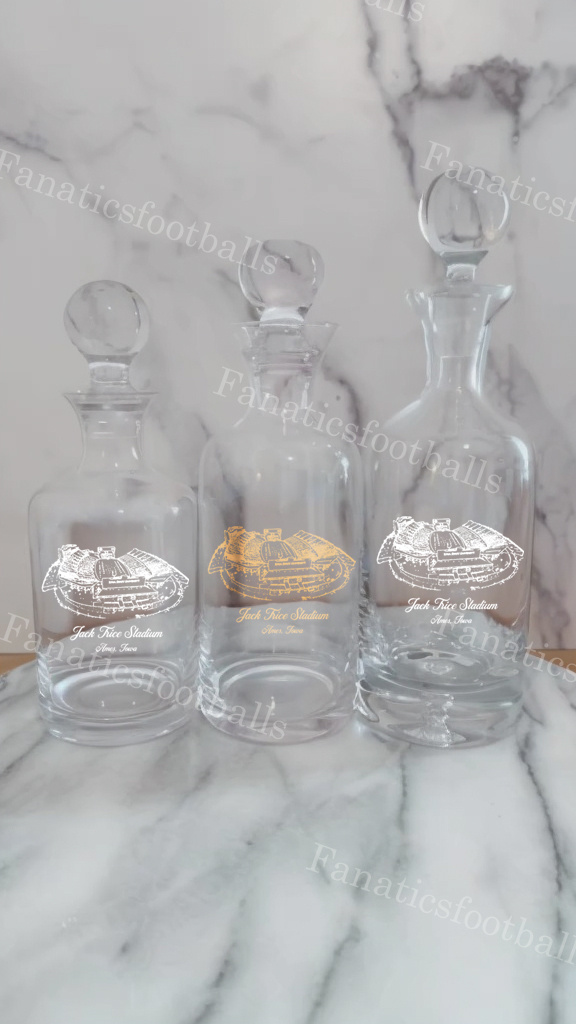 Jack Trice Stadium Whiskey Bottles-Gifts For Sports Lovers