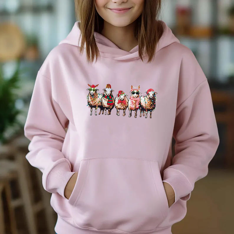Sheep Lover Animals Holiday Christmas Sweatshirt