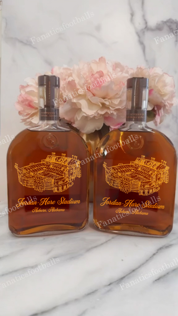 Jordan-Hare Stadium Whiskey Bottles-Gifts For Sports Lovers