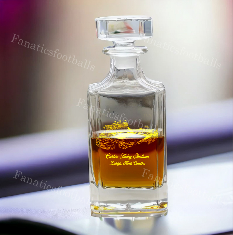 Carter–Finley Stadium Whiskey Bottles-Gifts For Sports Lovers