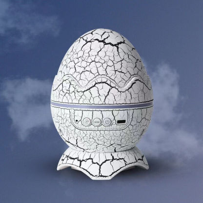 Dinosaur Egg Star Projection Bluetooth Music Night Light-ilovevango