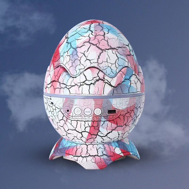 Dinosaur Egg Star Projection Bluetooth Music Night Light-ilovevango