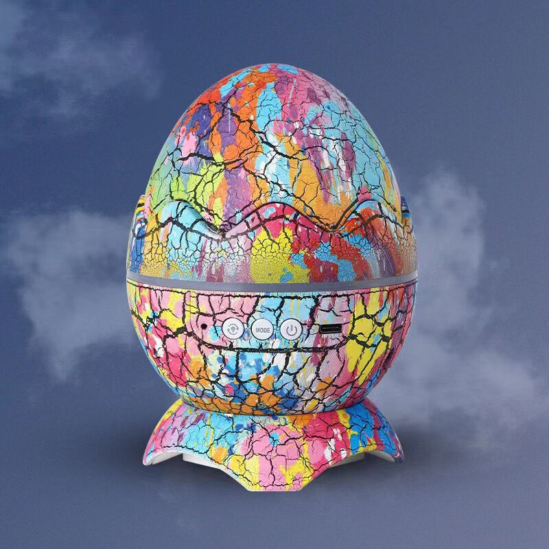 Dinosaur Egg Star Projection Bluetooth Music Night Light-ilovevango