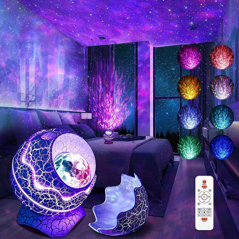 Dinosaur Egg Star Projection Bluetooth Music Night Light-ilovevango