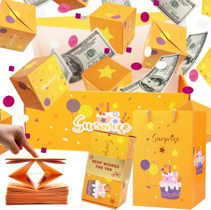 Surprise Money Gift Box Explosion