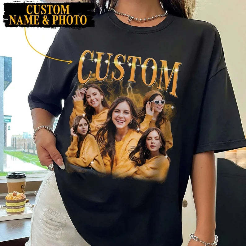 Custom Bootleg Rap Tee, 90s Tshirt