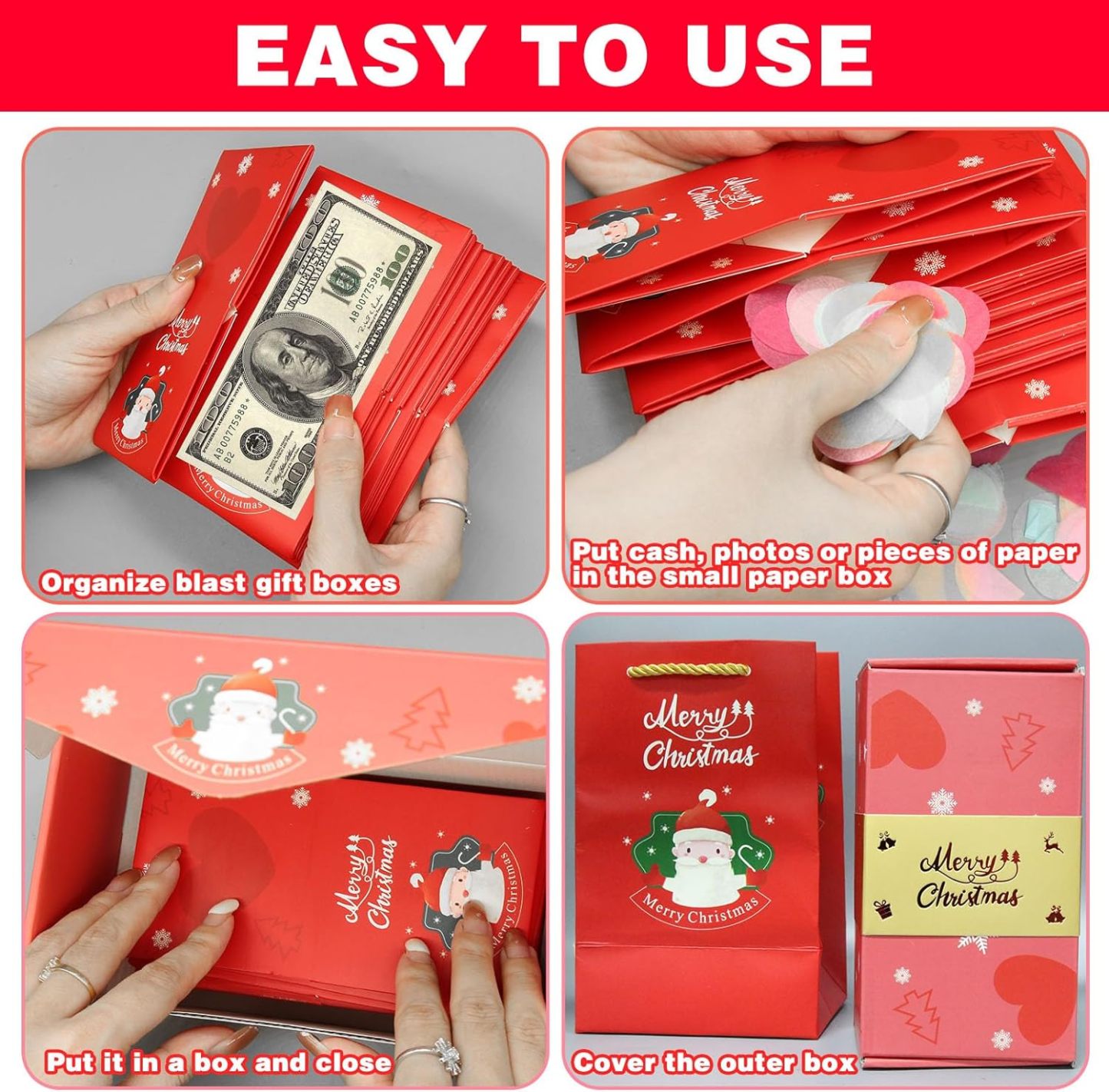 Surprise Money Gift Box Explosion
