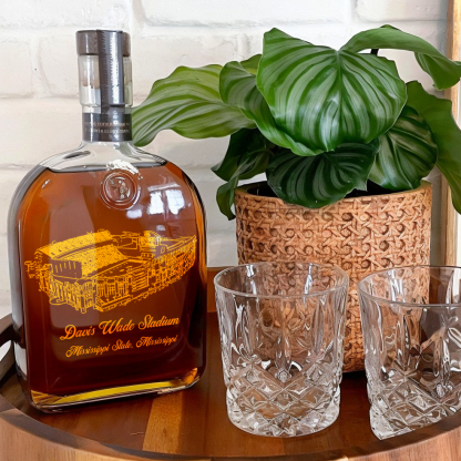 Davis Wade Stadium Whiskey Bottles-Gifts For Sports Lovers