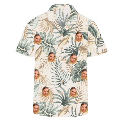 Custom Face Hawaiian Shirt Summer Beach Party Shirts-ilovevango