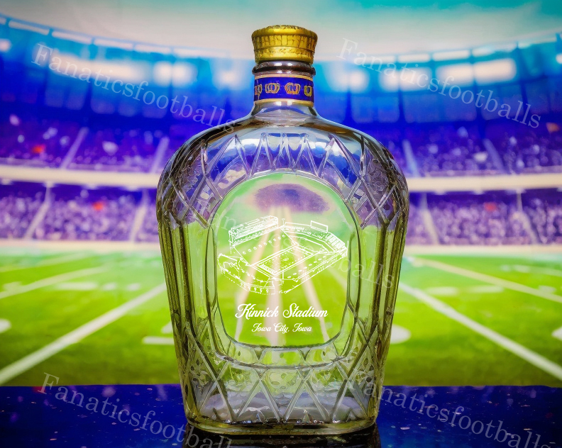 Kinnick Stadium Whiskey Bottles-Gifts For Sports Lovers