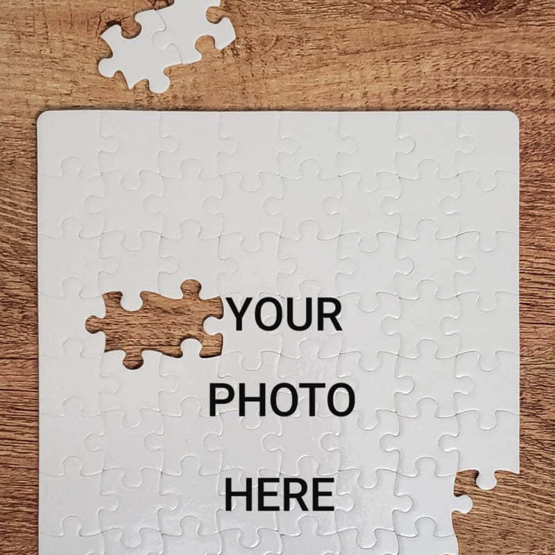 Custom Photo Puzzle With Frame, Jigsaw Puzzle Gift For Men